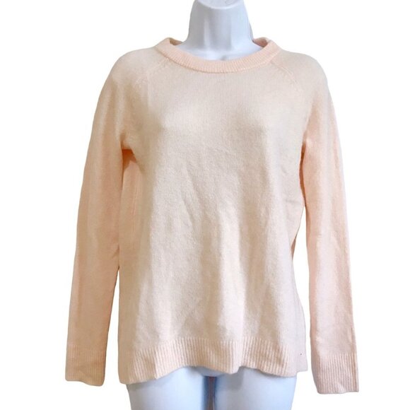 Loft pale pink sweater with Back cut out detail, Size SP - Picture 1 of 9